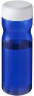 H2O Active® Base 650 ml vesipullo kierrekannella, valkoinen, sininen liikelahja logopainatuksella