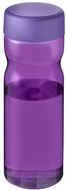 H2O Active® Base 650 ml vesipullo kierrekannella, violetti liikelahja logopainatuksella