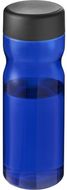 H2O Active® Base Tritan 650 ml urheilujuomapullo kierrekorkilla, sininen, musta liikelahja logopainatuksella