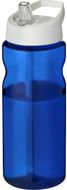 H2O Active® Base Tritan 650 ml urheilujuomapullo nokallisella korkilla, valkoinen, sininen liikelahja logopainatuksella