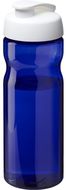 H2O Active® Base Tritan 650 ml urheilujuomapullo pikalukittavalla korkilla, valkoinen, sininen liikelahja logopainatuksella