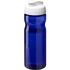 H2O Active® Base Tritan 650 ml urheilujuomapullo pikalukittavalla korkilla, valkoinen, sininen liikelahja logopainatuksella