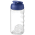H2O Active® Bop 500 ml -shakerpullo, läpikuultava-valkoinen, sininen liikelahja logopainatuksella