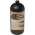 H2O Active® Bop 500 ml kupukantinen pullo, kivihiili, musta liikelahja logopainatuksella