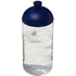 H2O Active® Bop 500 ml kupukantinen pullo, läpikuultava-valkoinen, sininen liikelahja logopainatuksella