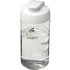 H2O Active® Bop 500 ml läppäkantinen urheilujuomapullo, valkoinen, läpikuultava-valkoinen liikelahja logopainatuksella
