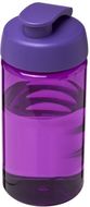 H2O Active® Bop 500 ml läppäkantinen urheilujuomapullo, violetti liikelahja logopainatuksella