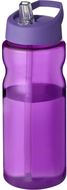 H2O Active® Eco Base 650 ml -urheilujuomapullo kaatonokkakannella, violetti liikelahja logopainatuksella
