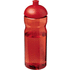 H2O Active® Eco Base 650 ml -urheilujuomapullo kupukannella, punainen liikelahja logopainatuksella