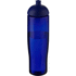 H2O Active® Eco Tempo 700 ml:n urheilujuomapullo kupukannella, sininen liikelahja logopainatuksella