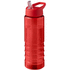 H2O Active® Eco Treble 750 ml:n juomapullo sporttikorkilla, punainen liikelahja logopainatuksella