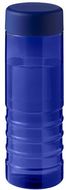 H2O Active® Eco Treble 750 ml:n urheilujuomapullo kierrekannella, sininen liikelahja logopainatuksella