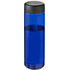 H2O Active® Eco Vibe 850 ml:n juomapullo kierrekorkilla, sininen, musta liikelahja logopainatuksella