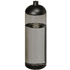 H2O Active® Eco Vibe 850 ml:n juomapullo kupukannella, kivihiili, musta liikelahja logopainatuksella