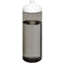 H2O Active® Eco Vibe 850 ml:n juomapullo kupukannella, valkoinen, kivihiili liikelahja logopainatuksella