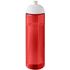 H2O Active® Eco Vibe 850 ml:n juomapullo kupukannella, valkoinen, punainen liikelahja logopainatuksella