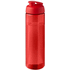 H2O Active® Eco Vibe 850 ml:n juomapullo läppäkannella, punainen liikelahja logopainatuksella