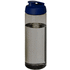 H2O Active® Eco Vibe 850 ml:n juomapullo läppäkannella, sininen, kivihiili liikelahja logopainatuksella