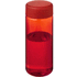 H2O Active® Octave Tritan 600 ml urheilujuomapullo kierrekorkilla, punainen liikelahja logopainatuksella
