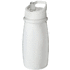 H2O Active® Pulse 600 ml -urheilujuomapullo kaatonokkakannella, valkoinen liikelahja logopainatuksella