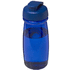 H2O Active® Pulse 600 ml flip kansi urheilujuomapullo, sininen liikelahja logopainatuksella