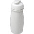 H2O Active® Pulse 600 ml flip kansi urheilujuomapullo, valkoinen liikelahja logopainatuksella