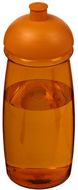 H2O Active® Pulse 600 ml kupukantinen urheilujuomapullo, oranssi liikelahja logopainatuksella