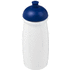 H2O Active® Pulse 600 ml kupukantinen urheilujuomapullo, valkoinen, kuninkaallinen liikelahja logopainatuksella