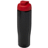 H2O Active® Tempo 700 ml flip kansi urheilujuomapullo, musta, punainen liikelahja logopainatuksella