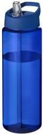 H2O Active® Vibe 850 ml -urheilujuomapullo kaatonokkakannella, sininen liikelahja logopainatuksella