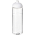 H2O Active® Vibe 850 ml -urheilujuomapullo kupukannella, valkoinen, läpikuultava-valkoinen liikelahja logopainatuksella