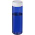 H2O Active® Vibe 850 ml vesipullo kierrekannella, valkoinen, sininen liikelahja logopainatuksella