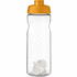 H2O Active® Base 650 ml -shakerpullo, läpikuultava-valkoinen, oranssi lisäkuva 2