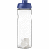 H2O Active® Base 650 ml -shakerpullo, läpikuultava-valkoinen, sininen lisäkuva 2
