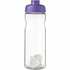H2O Active® Base 650 ml -shakerpullo, läpikuultava-valkoinen, violetti lisäkuva 2