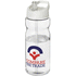 H2O Active® Base 650 ml kaatonokkakantinen urheilujuomapullo., valkoinen, läpikuultava-valkoinen lisäkuva 1