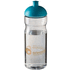 H2O Active® Base 650 ml kupukantinen urheilujuomapullo, läpikuultava-valkoinen, aqua-blue lisäkuva 1