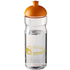 H2O Active® Base 650 ml kupukantinen urheilujuomapullo, läpikuultava-valkoinen, oranssi lisäkuva 1