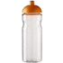 H2O Active® Base 650 ml kupukantinen urheilujuomapullo, läpikuultava-valkoinen, oranssi lisäkuva 2