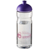 H2O Active® Base 650 ml kupukantinen urheilujuomapullo, läpikuultava-valkoinen, violetti lisäkuva 1