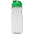 H2O Active® Base 650 ml läppäkantinen urheilujuomapullo, läpikuultava-valkoinen, vihreä lisäkuva 2