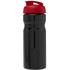 H2O Active® Base 650 ml läppäkantinen urheilujuomapullo, musta, punainen lisäkuva 2