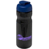 H2O Active® Base 650 ml läppäkantinen urheilujuomapullo, sininen, musta lisäkuva 1