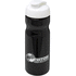 H2O Active® Base 650 ml läppäkantinen urheilujuomapullo, valkoinen, musta lisäkuva 1