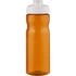 H2O Active® Base 650 ml läppäkantinen urheilujuomapullo, valkoinen, oranssi lisäkuva 2