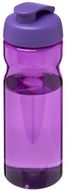 H2O Active® Base 650 ml läppäkantinen urheilujuomapullo, violetti liikelahja logopainatuksella