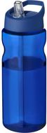 H2O Active® Base Tritan 650 ml urheilujuomapullo nokallisella korkilla, sininen liikelahja logopainatuksella