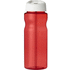 H2O Active® Base Tritan 650 ml urheilujuomapullo nokallisella korkilla, valkoinen, punainen lisäkuva 2