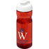 H2O Active® Base Tritan 650 ml urheilujuomapullo pikalukittavalla korkilla, valkoinen, punainen lisäkuva 1