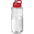 H2O Active® Big Base 1 litran urheilujuomapullo kaatonokkakannella, punainen liikelahja logopainatuksella